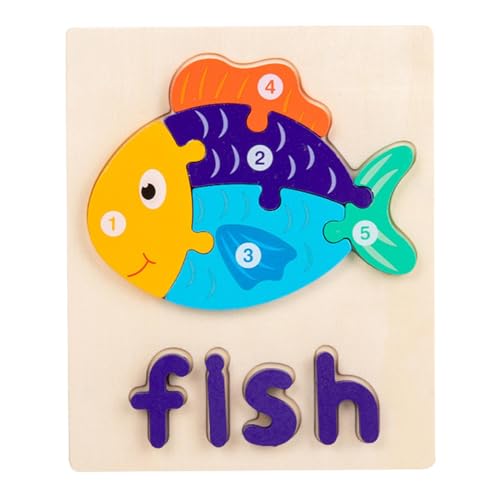 Holzpuzzle für Kleinkinder, Holzpuzzle für | STEM-Puzzlespielzeug – Lernpuzzleset für Vorschule, Lernspiel für Wörter, Spielzeug für 3 Jahre und mehr Holzpuzzle für Kleinkinder, Holzpuzzle für | STEM-Puzzlespielzeug – Lernpuzzleset für Vorschule, Lernspiel für Wörter, Spielzeug für 3 Jahre und mehr von Generic