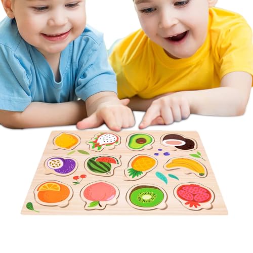 Holzpuzzle für Kleinkinder, Tierpuzzle für, Puzzle für, Cartoon-Design, Puzzle Spielzeug, Puzzle für und Mädchen Holzpuzzle für Kleinkinder, Tierpuzzle für, Puzzle für, Cartoon-Design, Puzzle Spielzeug, Puzzle für und Mädchen von Generic