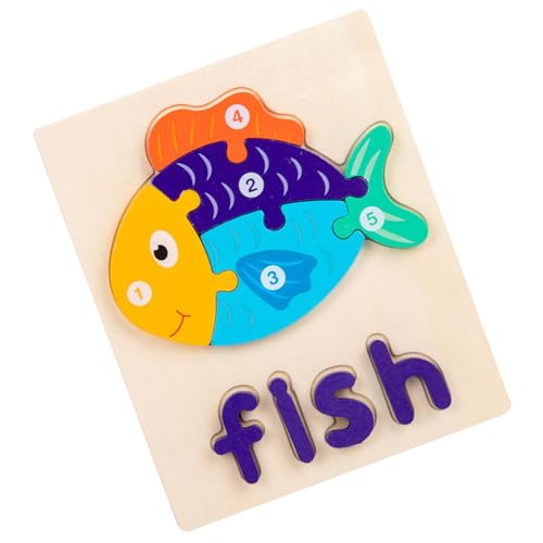 Holzpuzzle für Kleinkinder | Lernpuzzle für Kleinkinder | Lernpuzzles für die Vorschule, Lernspiel für Wörter, Spielzeug für 3 Jahre und mehr Holzpuzzle für Kleinkinder | Lernpuzzle für Kleinkinder | Lernpuzzles für die Vorschule, Lernspiel für Wörter, Spielzeug für 3 Jahre und mehr von Generic