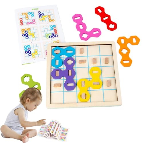 Holzpuzzle für – Peg Puzzles Puzzles Puzzles Geometrische Blöcke – Geschenk Puzzle Tangram, buntes sensorisches Spielzeug zum Lernen, 3 4 5 6 Jungen Mädchen Holzpuzzle für – Peg Puzzles Puzzles Puzzles Geometrische Blöcke – Geschenk Puzzle Tangram, buntes sensorisches Spielzeug zum Lernen, 3 4 5 6 Jungen Mädchen von Generic