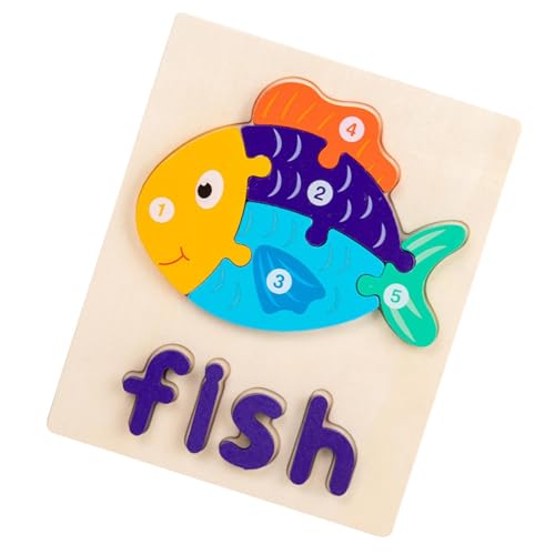 Holzpuzzles für Kleinkinder, Puzzles aus Holz für Kleinkinder – Puzzleblöcke Spielzeug – Lernspielzeug für Kleinkinder, Farbformen, Lernpuzzle für Worte Holzpuzzles für Kleinkinder, Puzzles aus Holz für Kleinkinder – Puzzleblöcke Spielzeug – Lernspielzeug für Kleinkinder, Farbformen, Lernpuzzle für Worte von Generic