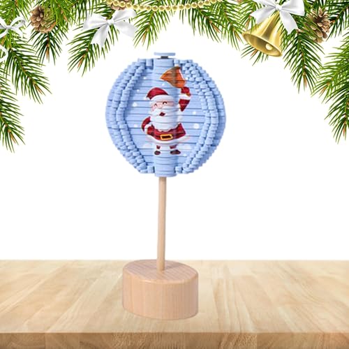 Holzspinner - Weihnachtsmuster Spin flippendes Puzzle, rotierende Spiralbaumholz -sensorische Spielzeuge | Doppelseitiges sensorisches Spinspielzeug, Holzspielzeug für Schlafzimmerstudienzimmer Kinder Holzspinner - Weihnachtsmuster Spin flippendes Puzzle, rotierende Spiralbaumholz -sensorische Spielzeuge | Doppelseitiges sensorisches Spinspielzeug, Holzspielzeug für Schlafzimmerstudienzimmer Kinder von Generic