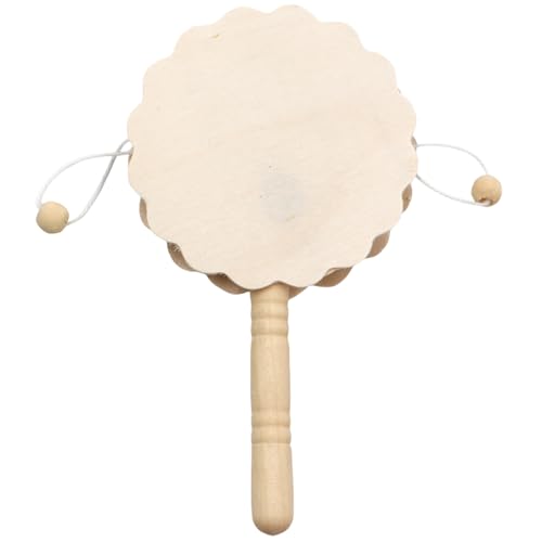 Holztrommelspielzeug - Kindernasenspielzeug, -Wirt -Tropfen in Blumenblatt | Kreatives Percussion -Instrument für und Mädchen, Batteriespielzeug von Generic