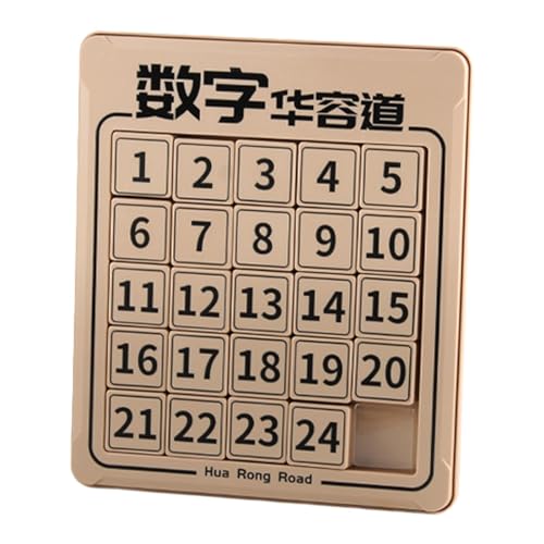 Huarong Digitale Route, digitales Routenspielzeug von Huarong | Zahlen-Puzzle-Spielzeug | Früherziehung Mathematik frühes Lernspiel Puzzle Spielzeug für Erwachsene von Generic
