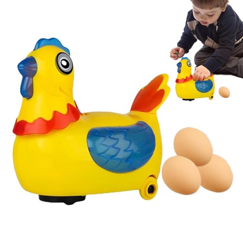 Hühnerspielzeug Legen Sie Eier, Hühnerspielzeug, Das Eier Legt, Hühnerspielzeug Ye Huhn Spielzeugstar Elektrische Küken Spielzeug Legen Sie Eier - Hallo Hühnchen Legen Sie Eier Spielzeug Mit von Generic