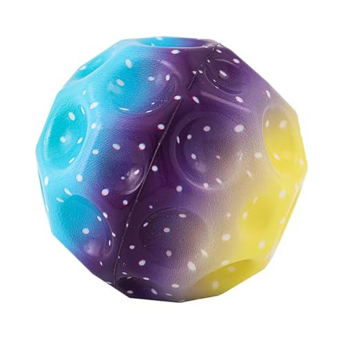 Hüpfball, langlebiger Weltraumball, weiche Spielplatzbälle, aufblasbare Bälle mit angenehmem Soundeffekt, Deep-Space-bowlingbal, Hop-Ball-Hüpfspielzeug für Kinder und Erwachsene zum Spielen im Innen- von Generic