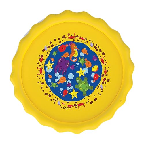 Hunde Bewässerungsmatte - Welpenwassermatte, Hundekühlmatte | Haustier Bewässerungsmatte rutschfest 67 Zoll, Wasserspielspielzeug im Freien für ani von Generic