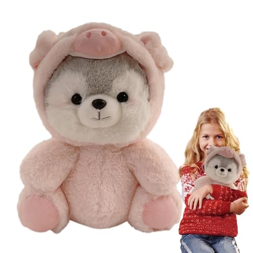 Husky Tier | Verwandelt Haustier Koala Schwein Dinosaurier Beruhigendes Plüschtier zum Schlafen Husky Puppen,Plüschhund für Plüschhunde Liebhaber Husky Tier | Verwandelt Haustier Koala Schwein Dinosaurier Beruhigendes Plüschtier zum Schlafen Husky Puppen,Plüschhund für Plüschhunde Liebhaber von Generic