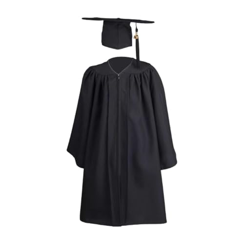 Hut und Kleid 2023-Quasten-Set mit Endkappe, Uniformkleid, Uni, für den Abitur der High School und des Colleges | Endkleidung in 5 Farben, bequeme Passform, ideal von Generic