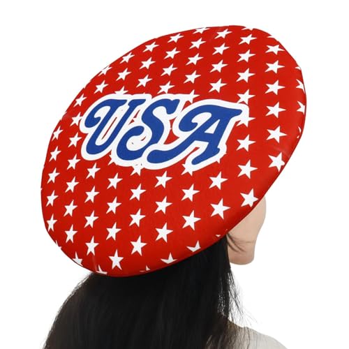 Hut zum Unabhängigkeitstag des 4. Juli, amerikanischer Hut mit Sternen und Streifen, fünfzackiger Stern – Hut zum Unabhängigkeitstag, amerikanischer Flaggenhut des Memorial Day von Generic