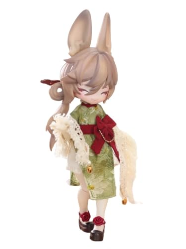 Inedible doll Serie Ob11 1/12 Bjd Puppe Geschenkfigur Spielzeug Süße Action Anime Figuren Puppen Spielzeug Überraschungsgeschenk(Brown) von Generic