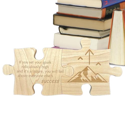 Inspirierende Zitate aus Holz, inspirierende Tischdekorationen - Desktop-Holzpuzzle Inspirierende Zitate | Einfache und intuitive Ermutigungsdekoration für Arbeitszimmer, Wohnzimmer, T-Raum Inspirierende Zitate aus Holz, inspirierende Tischdekorationen - Desktop-Holzpuzzle Inspirierende Zitate | Einfache und intuitive Ermutigungsdekoration für Arbeitszimmer, Wohnzimmer, T-Raum von Generic