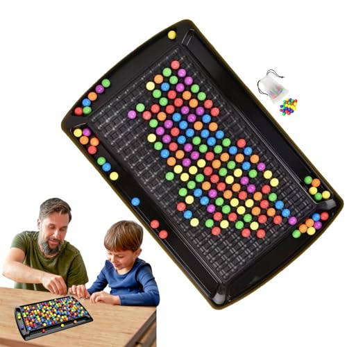 Intellektuelles Schachbrett-Murmelspiel, Schachstrategie-Brettspiel,Interaktives Regenbogenperlen-Schachbrettspiel - Strategiespiel für Kinder und Erwachsene, Lernspielzeug, Denkspiel für den Familien Intellektuelles Schachbrett-Murmelspiel, Schachstrategie-Brettspiel,Interaktives Regenbogenperlen-Schachbrettspiel - Strategiespiel für Kinder und Erwachsene, Lernspielzeug, Denkspiel für den Familien von Generic
