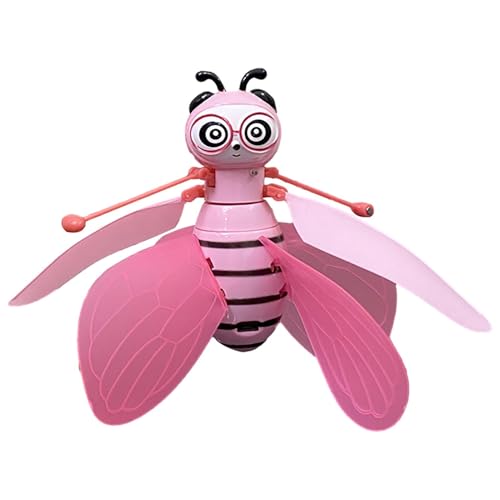 Interactive Flying Magic Doll - LED Bee Toy, Helikopter-Sensor, leuchtendes Spielzeug, schwimmende Biene, wiederaufladbar, mit neugieriger Handsteuerung in einem animierten Raum, fliegendes Spielzeug Interactive Flying Magic Doll - LED Bee Toy, Helikopter-Sensor, leuchtendes Spielzeug, schwimmende Biene, wiederaufladbar, mit neugieriger Handsteuerung in einem animierten Raum, fliegendes Spielzeug von Generic