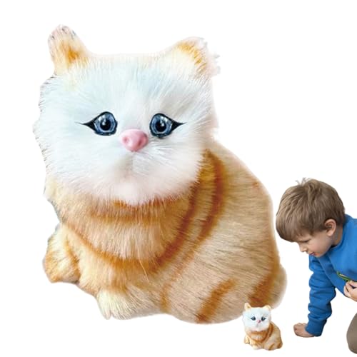 Interactive Kitty Roboter – Talking Meow Machine, Smart Motion Pet, Bionic Toy Cat | Realistische Klangnachahmung, Aktivität Auto Movement Indoor Child Game, Toddler Play Session Interactive Kitty Roboter – Talking Meow Machine, Smart Motion Pet, Bionic Toy Cat | Realistische Klangnachahmung, Aktivität Auto Movement Indoor Child Game, Toddler Play Session von Generic