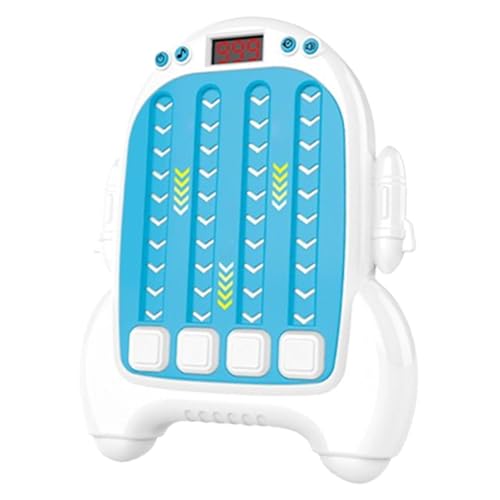 Interaktive Rhythmus-Spielmaschine, interaktive Rhythmus-Spielmaschine für Pop Fidget | Musik-Herausforderung Spielzeug für Kinder ab 3 Jahren, Rhythmus-Tastenspiel, Schnellpressmaschine von Generic