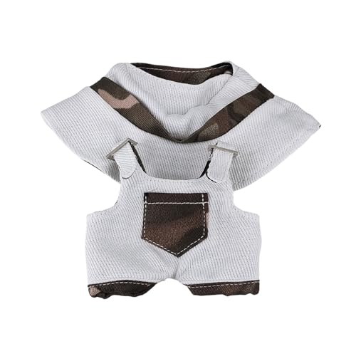 Interessanter Typ Puppenzubehör Kleidung 17cm Puppe trägt Design-Stil Tne637 (White, 17CM) von Generic