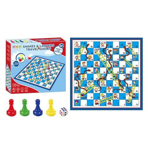 Internationales klassisches Brettspiel mit einem für die Familie Nby95 (Red, 22x24cm) von Generic