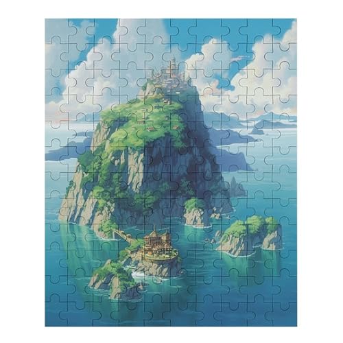 Islands - 1000 Teile Puzzle – - Hochauflösendes - Gelegenheitsspiel – 1000 Teile Holzpuzzle 70 von Generic