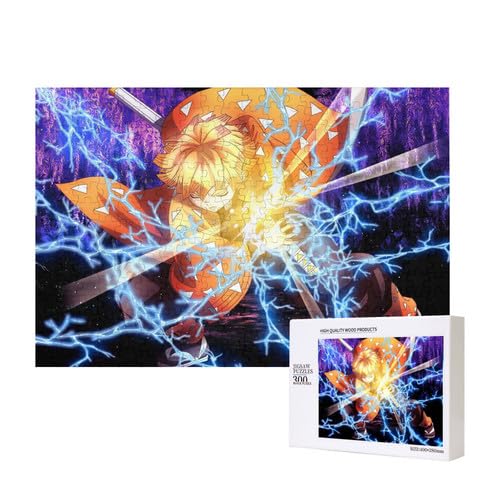 Japanisches Anime Tanjirou,Nezuko und Nine Hashira Holz Puzzles für Erwachsene,Pappel Material 300 Stücke Puzzles Puzzles Japanisches Anime Tanjirou,Nezuko und Nine Hashira Holz Puzzles für Erwachsene,Pappel Material 300 Stücke Puzzles Puzzles von Generic