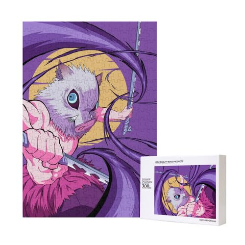 Japanisches Anime Tanjirou,Nezuko und Nine Hashira Holz Puzzles für Erwachsene,Pappel Material 300 Stücke Puzzles Puzzles Japanisches Anime Tanjirou,Nezuko und Nine Hashira Holz Puzzles für Erwachsene,Pappel Material 300 Stücke Puzzles Puzzles von Generic