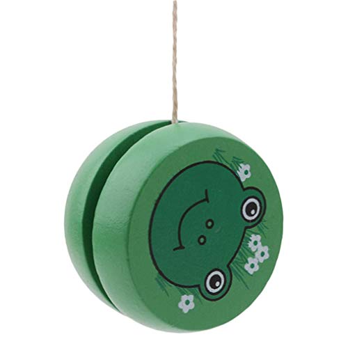 Jo Jo Spielzeug Grüner Frosch Muster Holz Responsive Jojos Für Anfänger Kinder Spielzeug Geschwindigkeit Ball Rückkehr Für Geschenke Ausgezeichnete Qualität Jo Jo Spielzeug Grüner Frosch Muster Holz Responsive Jojos Für Anfänger Kinder Spielzeug Geschwindigkeit Ball Rückkehr Für Geschenke Ausgezeichnete Qualität von Generic