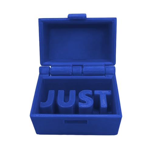 Just in Case Prank Box – Lustige Scherzbox für Schreibtischdekoration, seltsames Gag-Geschenk | Kleine ABS-Schmuck-Organizer-Box, einzigartiger Streich für Halloween- und Weihnachtsdekorationen, zuver Just in Case Prank Box – Lustige Scherzbox für Schreibtischdekoration, seltsames Gag-Geschenk | Kleine ABS-Schmuck-Organizer-Box, einzigartiger Streich für Halloween- und Weihnachtsdekorationen, zuver von Generic