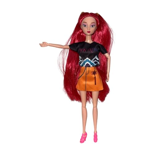 K Pop Demon Hunter Dolls,K-Pop Demon Hunters Mädchen Puppe Spielzeug Huntrix Rumi/Mira/Zoey Doll Mit Puppenkostüm Zubehör Fan Merch,Huntr/X Anime Puppen 27 cm 𝒅𝒆𝒎𝒐𝒏 𝒉𝒖𝒏𝒕𝒆𝒓𝒔 Puppen von Generic
