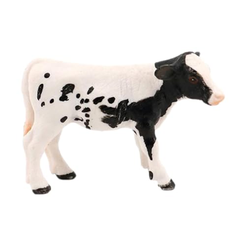 Kalbsfiguren Spielzeug | Realistisches Holstein Kuhspielzeug, Bauernhoftiere, pädagogisches Lernspielzeug für Kinder ab 3 Jahren, Gartendekoration Kuh Kalbsfiguren Spielzeug | Realistisches Holstein Kuhspielzeug, Bauernhoftiere, pädagogisches Lernspielzeug für Kinder ab 3 Jahren, Gartendekoration Kuh von Generic