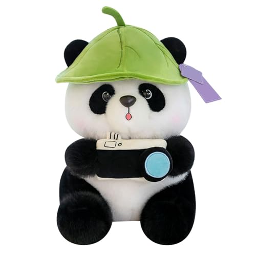 Kamera Lotus Leaf Hut Panda Plüschspielzeug, Süßes Plushie -Spielzeuggeschenk für Kinder Freundin Geburtstag, Gemütlicher Komfort, Endlose Kuhlne Warme Umarmung 55cm Kamera Lotus Leaf Hut Panda Plüschspielzeug, Süßes Plushie -Spielzeuggeschenk für Kinder Freundin Geburtstag, Gemütlicher Komfort, Endlose Kuhlne Warme Umarmung 55cm von Generic