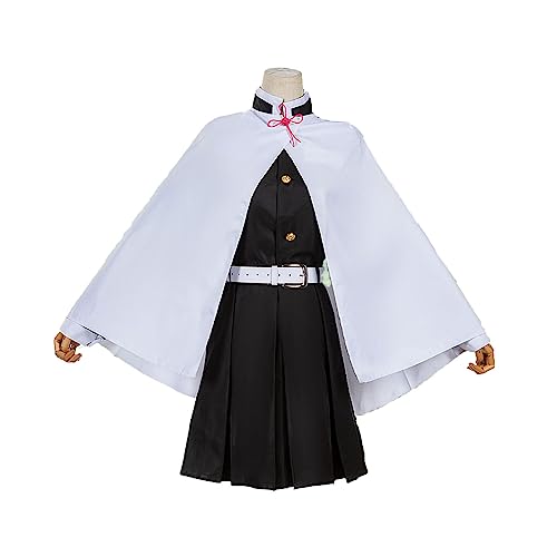 Kanao Tsuyuri Cosplay Kostüm Anime Kimono Kleid Halloween Outfit Set,S-Set von Generic