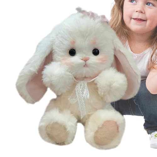 Kaninchen-Bastelset – Bastelset für Kaninchen, komplettes Oster-Bastelset | Niedliches Hasen-Plüschtier-Set, bewegliche Gelenke, Hasenhandwerk von Generic