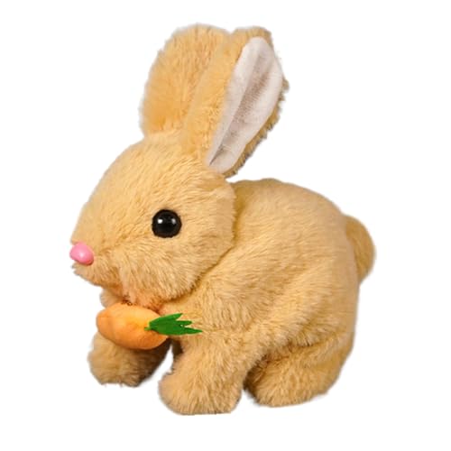 Kaninchen-Spielzeug für Kinder, Plüsch-Hasen-Spielzeug für Ostern, gefülltes Tier, realistisches Plüschspielzeug, interaktives Spiel, niedliche Puppen, Sprünge und Stöße, Lernspielzeug Kaninchen-Spielzeug für Kinder, Plüsch-Hasen-Spielzeug für Ostern, gefülltes Tier, realistisches Plüschspielzeug, interaktives Spiel, niedliche Puppen, Sprünge und Stöße, Lernspielzeug von Generic