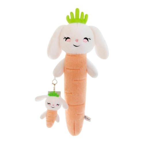 Karottenhasen Plüsch Puppe Langes Körper Kissen Kissen umarmen Kissen für Mädchen Jungen, 90cm Karottenhasen Plüsch Puppe Langes Körper Kissen Kissen umarmen Kissen für Mädchen Jungen, 90cm von Generic