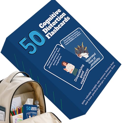 -Karten - Mental Health Cards | Therapie -Karteikarten | 50 Blatt Achtsame Praxis Pädagogische Flitzkarte, Psychische Gesundheitshilfe, Um Emotionen Zu Regulieren Und Bessere Beziehungen Aufzubaue -Karten - Mental Health Cards | Therapie -Karteikarten | 50 Blatt Achtsame Praxis Pädagogische Flitzkarte, Psychische Gesundheitshilfe, Um Emotionen Zu Regulieren Und Bessere Beziehungen Aufzubaue von Generic