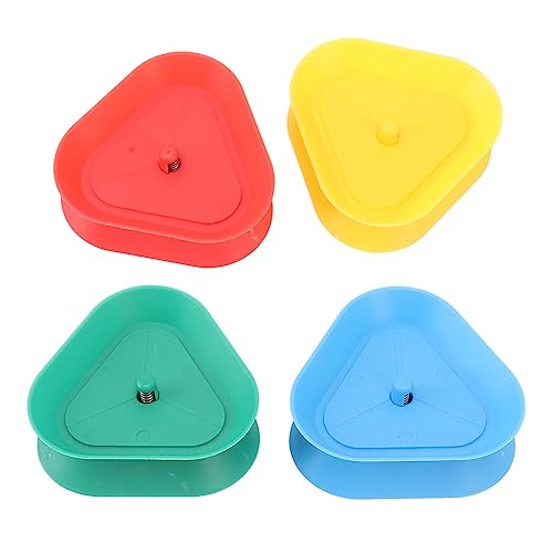 Kartenhalter, Kartenhalter Zum Spielen von Karten Spielen Dreieck in der Federdesign mit ABS -Produktmaterial Sowohl für Erwachsene Poker -Spiele Als Auch für Teenager Cartoon Kartenspiele von Generic