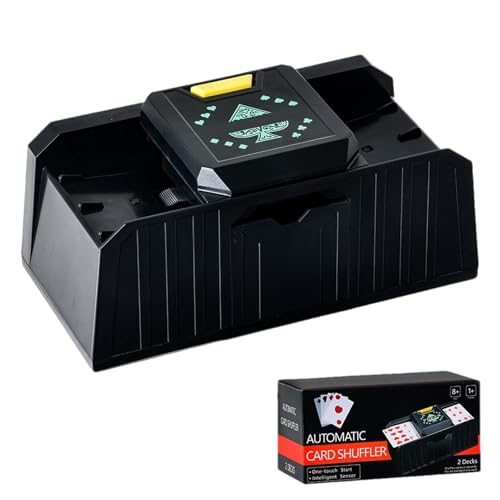 Kartenmixer, Automatikkartenmixer | 2 -Storey Automatic Cards Mixer | Electric Poker -Mixer Mit 2 -starken Batterien, Von Kartenspielen Für Kartenspiele Mit von Generic