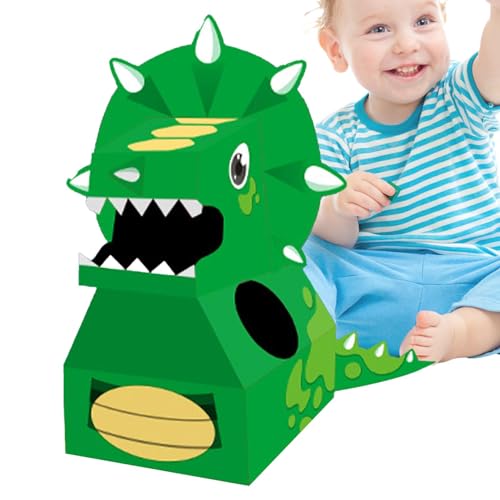Karton Dinosaurier-Kostüm, Papptiere montieren Spielzeug - Dinosaurier-Kostüm Karton Montageset - Sicheres und harmloses Montagespielzeug für das tägliche Spielen, Kindergarten Auftritte, ro Karton Dinosaurier-Kostüm, Papptiere montieren Spielzeug - Dinosaurier-Kostüm Karton Montageset - Sicheres und harmloses Montagespielzeug für das tägliche Spielen, Kindergarten Auftritte, ro von Generic