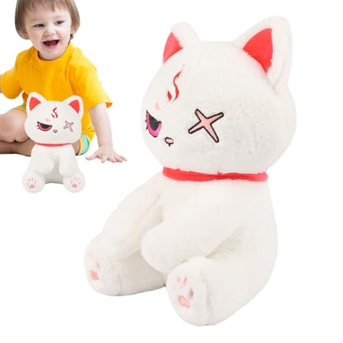 Katzengefüllter Spielzeug, Piratenkatze Plüsch | Piratenkatzepuppe - Schlafender Begleiter, weiche gotische Tierpuppe für Schlafzimmer, Zuhause, Sofa, Auto, Bett Katzengefüllter Spielzeug, Piratenkatze Plüsch | Piratenkatzepuppe - Schlafender Begleiter, weiche gotische Tierpuppe für Schlafzimmer, Zuhause, Sofa, Auto, Bett von Generic