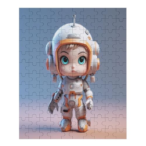 Kawaii Space Girl - 1000 Teile Puzzle – - Hochauflösendes - Gelegenheitsspiel – 1000 Teile Holzpuzzle 70 von Generic