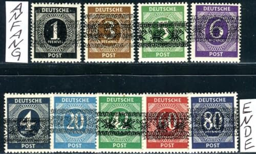 Kayser BIZONE 1948 I-IX/IDD meist ** POSTFRISCH TADELLOS Satz gepr SCHLEGEL BPP(H1741 von Generic