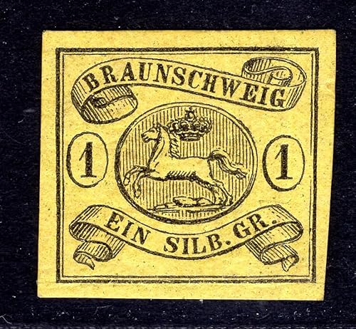 Kayser Braunschweig 1861 11A * Luxus braitrandig und TAUFRISCH (Z5464 von Generic