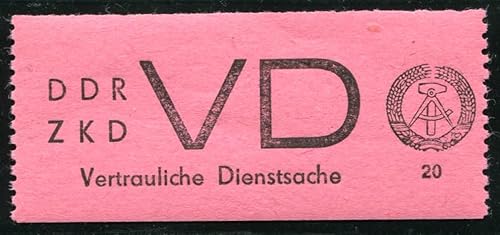 Kayser DDR Dienst D 1965 VD 2I ** POSTFRISCH TADELLOS ABART 4000?(S4360 von Generic
