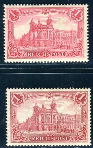 Kayser DR 1900 63a,b * TADELLOS Germania REICHSPOST Farben (H1402 von Generic