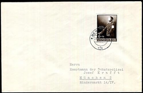 Kayser DR 1939 701 auf FDC ERSTTAGSBRIEF REICHSPARTEITAG VERSANDSTELLENSTEMPEL (H6348 von Generic