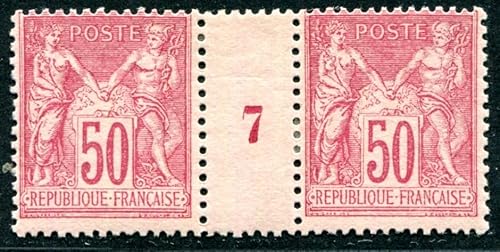 Kayser Frankreich 1886 81II * STEGPAAR mit Jahreszahl MILIMES (S3166 von Generic