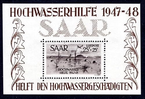 Kayser SAAR 1948 BLOCK2 ** POSTFRISCH TADELLOS Attest NEY BPP(E8582 von Generic