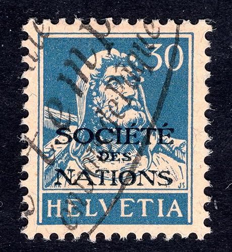 Kayser Schweiz SDN 1924 19z gestempelt geriffeltes Papier SELTENE Briefmarke (Z5307 von Generic