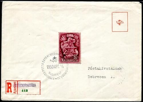 Kayser UNGARN 1949 1064 aus BLOCK17 seltener R-Brief mit SST (S7762 von Generic