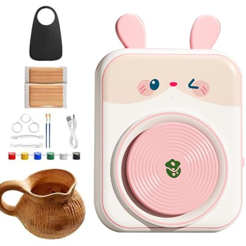 Keramikrad Für Kinder - Keramikrad Für Kinder, Elektrisches Keramik-Set Für Kinder | Malset Für Lernspielzeug Mit Keramikrad Für Kinder, Kunst Und Mestie Kit von Generic